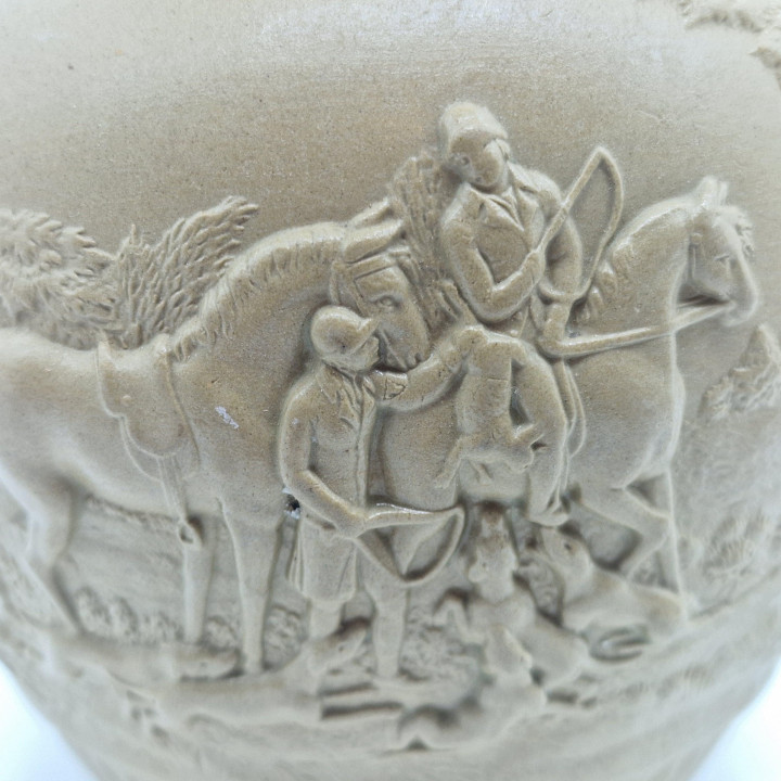 Pichet Staffordshire Imperial Stone Turner Relief 1870