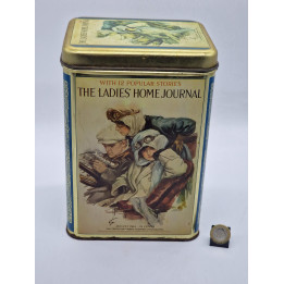 Boîte en métal Cheinco Vintage 1970 - Ladies' Home Journal 1914