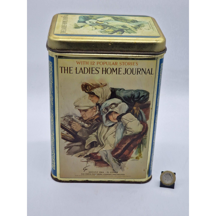 Scatola di Latta Cheinco Vintage 1970 - Ladies' Home Journal 1914