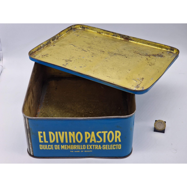 Lata publicitária vintage El Divino Pastor (Anos 60)