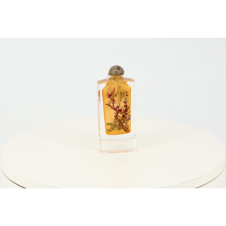 Chinesische Snuff Bottle Neihua - Pflaumenblüte (1990er)