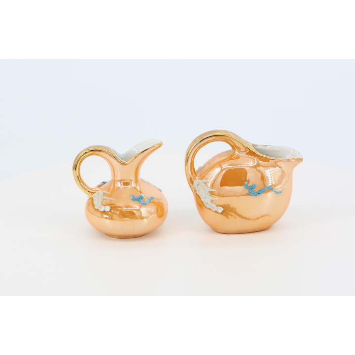 Coppia di Vasi Nakasima Dragonware, Giappone anni '30