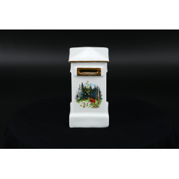 Skarbonka Porcelanowa Skrzynka Grimm Gwiazdy 1980 Niemcy