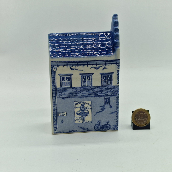 Dom ceramiczny Delft Blue Amsterdam Red Light District