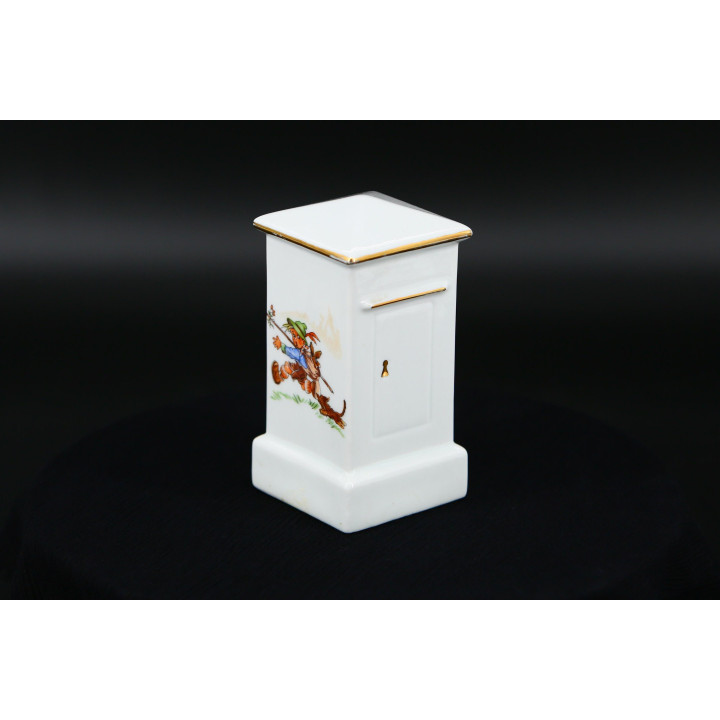 Skarbonka Porcelanowa Skrzynka Grimm Gwiazdy 1980 Niemcy
