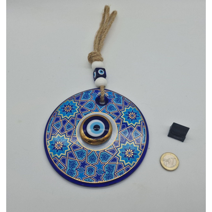 Nazar Turkish Eye Glass Amulet