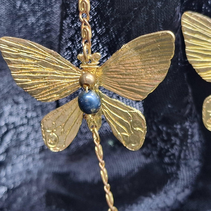 Collar Art Nouveau Revival Años 80