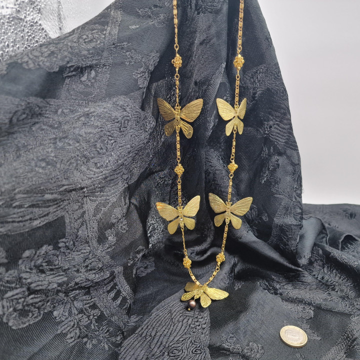 Art Nouveau Revival Ketting Jaren 80
