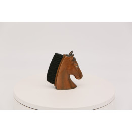 Cepillo Cabeza de Caballo de Porcelana Vintage (Años 90)