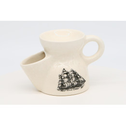 Scuttle de barbear vintage SylvaC - Navios Flying Cloud