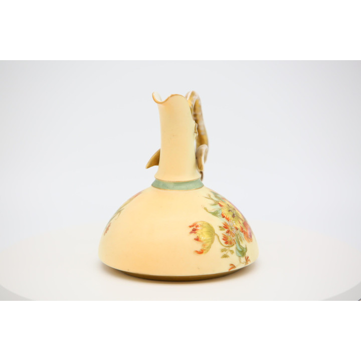 Victoriaanse Kan met Draakhandvat - 19e-eeuws Porselein