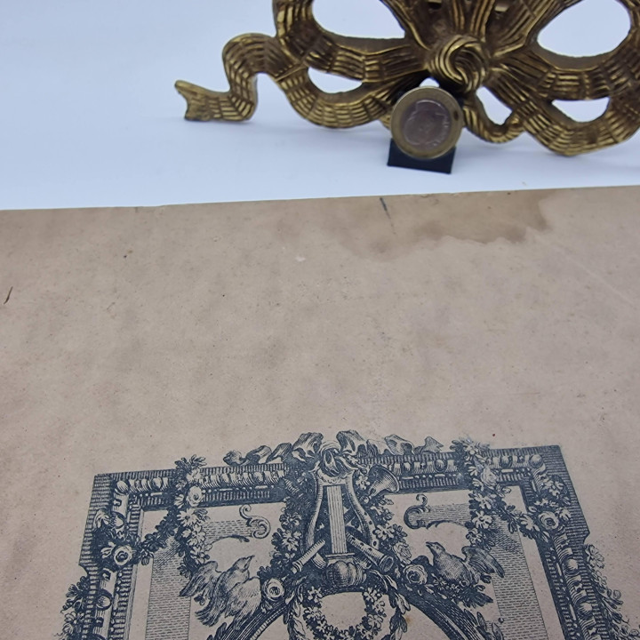 Antikes Briefpapier-Set Belle Époque 1900 - J.W. Robinson Co.