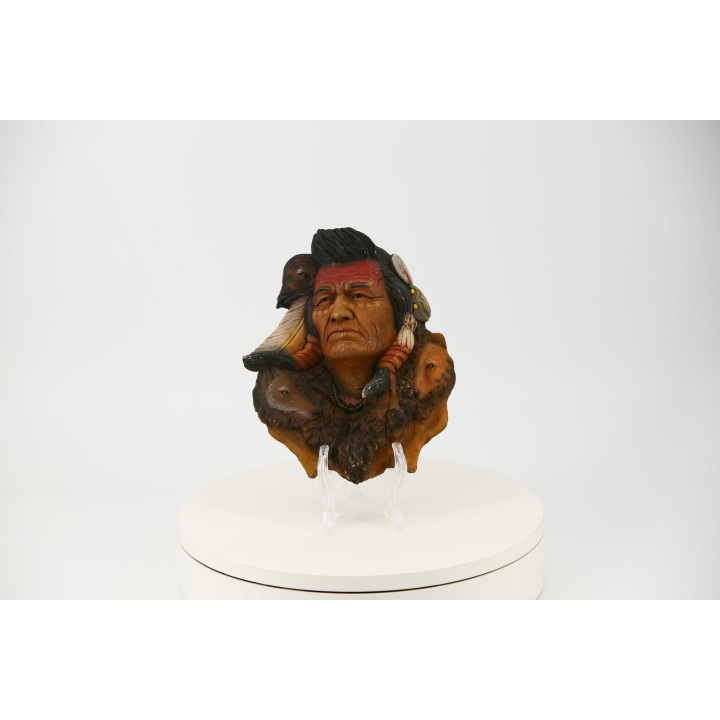 Autumn Wind Wall Sculpture by Neil J. Rose - 1990s Vintage