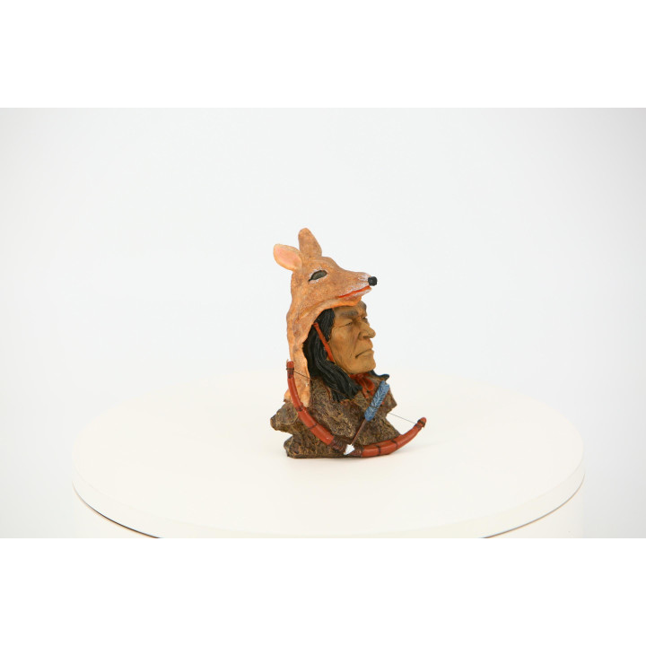 Busto Guerriero Nativo Americano (Anni '90)