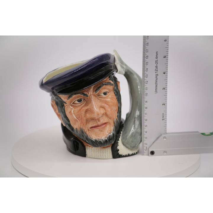 Jarra Royal Doulton Capitán Ahab - Moby Dick