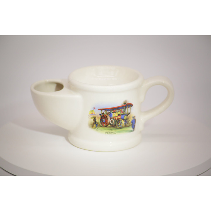 Scuttle de Barbear Vintage Wade em Porcelana - Anos 80
