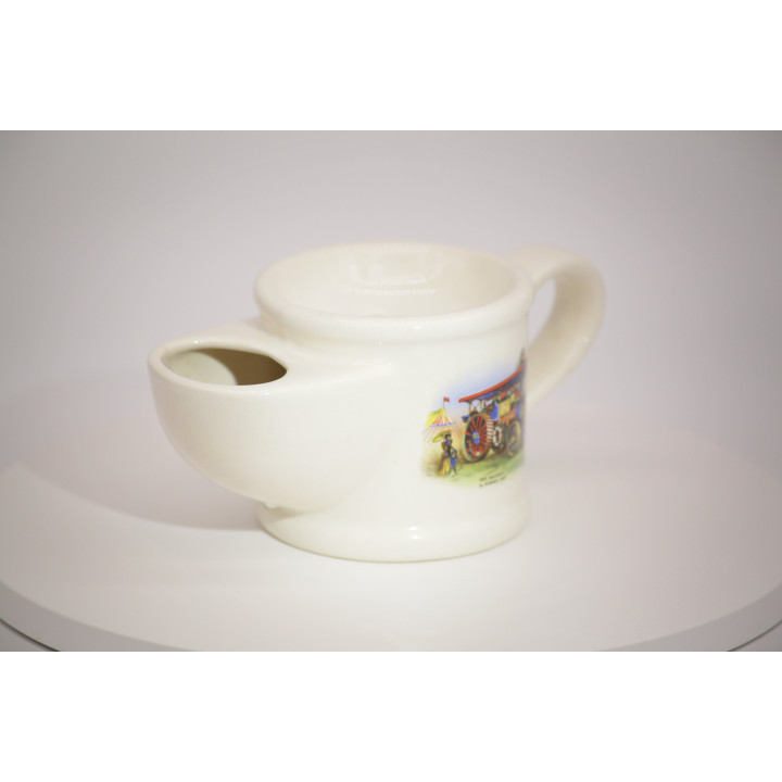 Vintage Porcelanowy Scuttle do Golenia Wade - Lata 80.