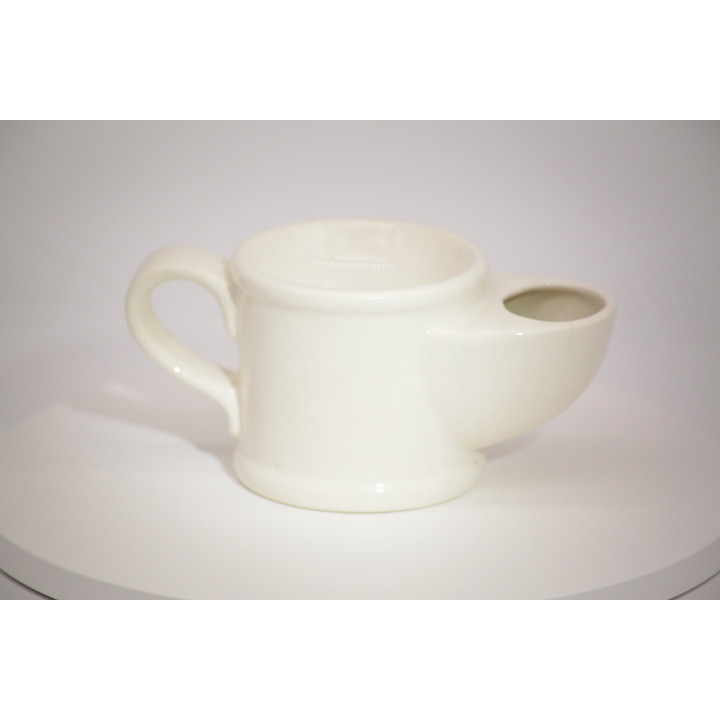 Scuttle de Barbear Vintage Wade em Porcelana - Anos 80
