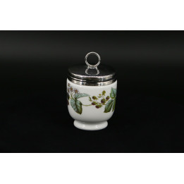Royal Worcester Vintage Porcelain Egg Coddler - Berry Design