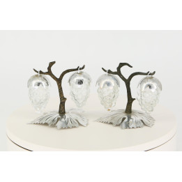 Vintage Mid-Century Druiven Peper- en Zoutstel, Jaren 50