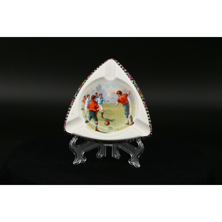 Cinzeiro Futebol Schumann Bavaria Porcelana c. 1930