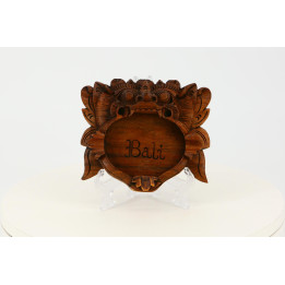Vintage Balinese Barong Houten Asbak 1930
