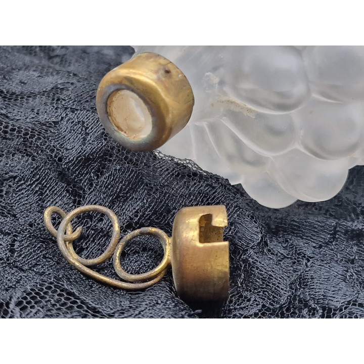Antikes Likör-Set Art Nouveau Traubenform um 1910