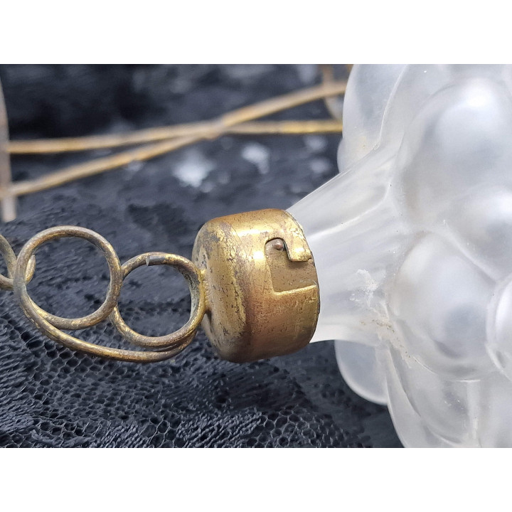 Conjunto de Licor Antigo Art Nouveau Cacho de Uvas 1910