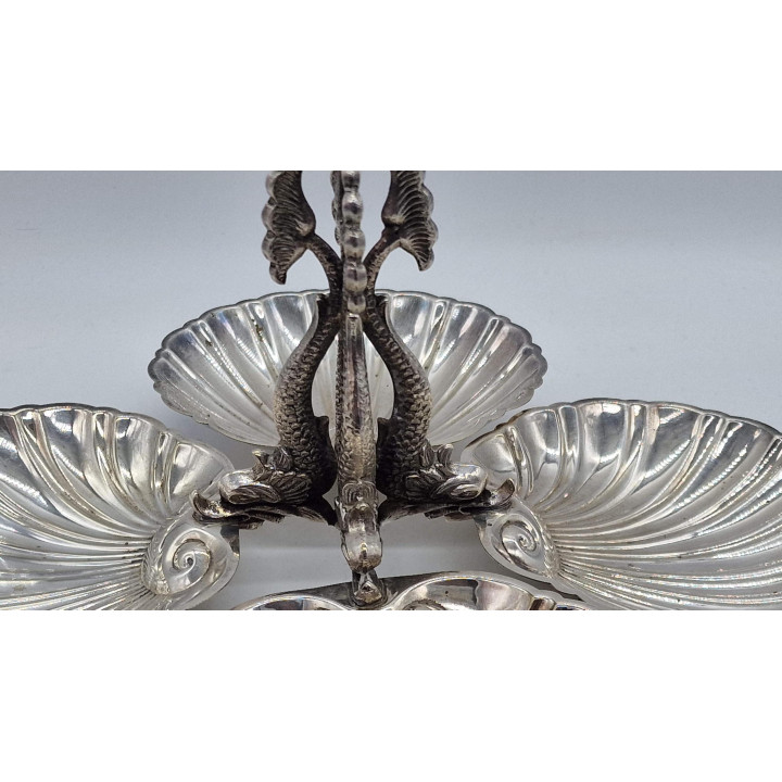 Surtout de table argenté style Néo-Baroque vers 1930
