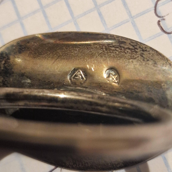 Tastevin Ancien en Argent 915 Espagne - Vermeil, vers 1930