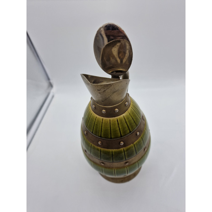 Caraffa in Maiolica Villeroy & Boch Mettlach (1900-1909)