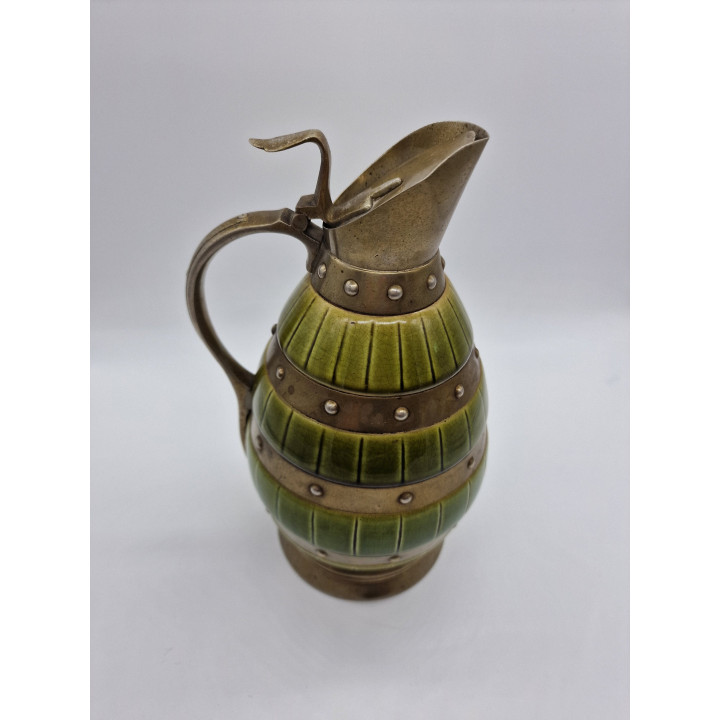 Pichet en Majolique Villeroy & Boch Mettlach (1900-1909)