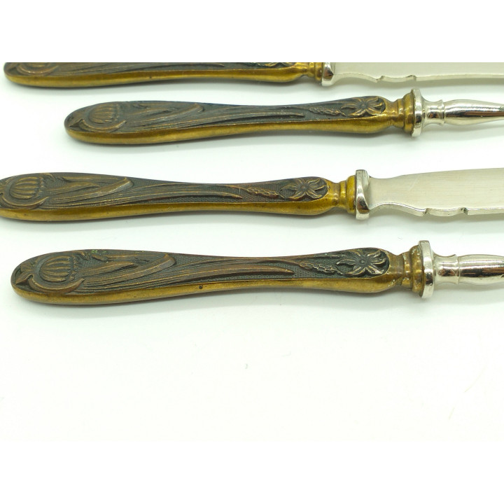 20-tlg. Jugendstil Dessertbesteck DRGM Deutschland um 1910