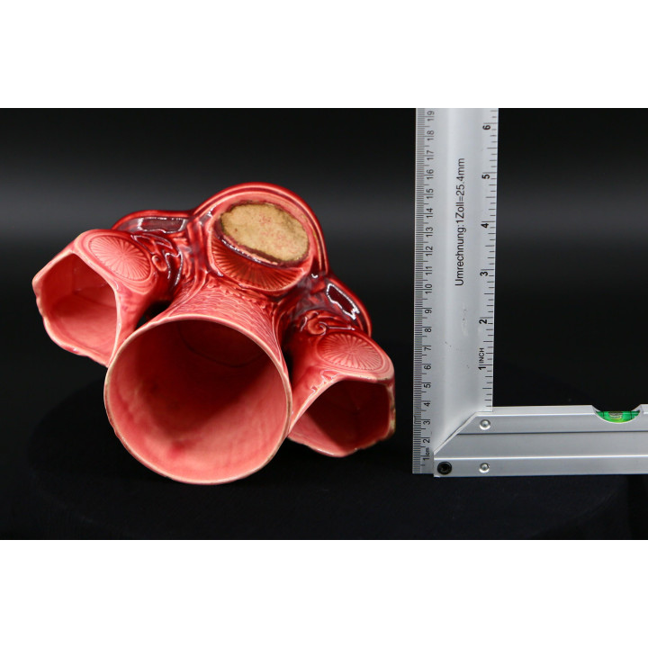 Vintage Sarreguemines Ceramic Pipe Holder