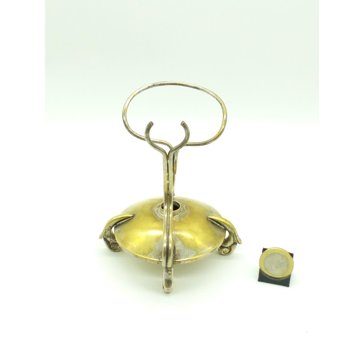 Calentador de Brandy Vintage 1960 | Soporte para Degustación