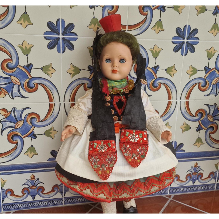 MMM Schwalm Klederdrachtpop 1950 - 53 cm