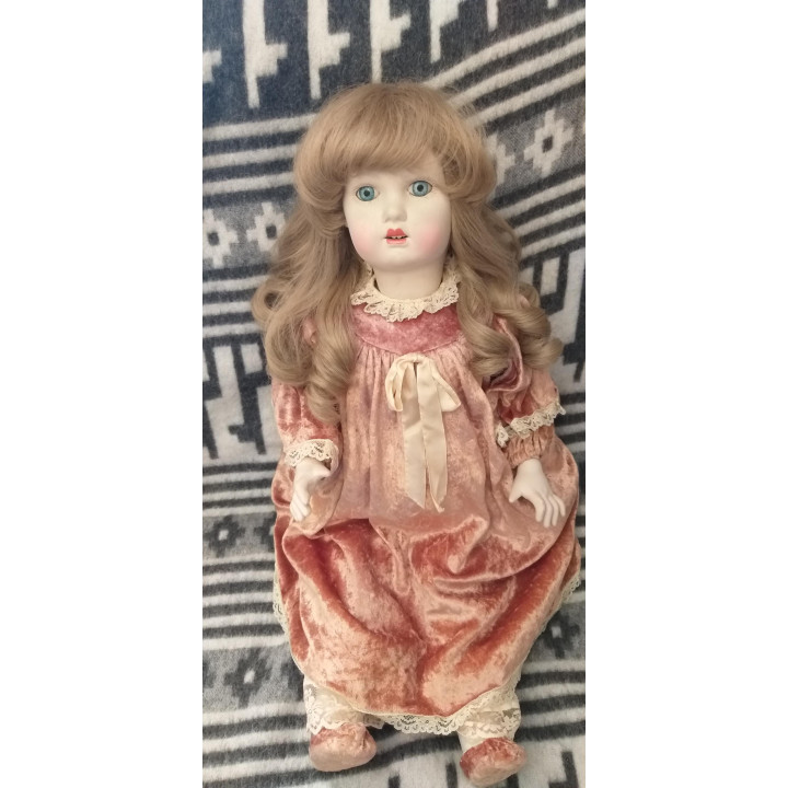 Boneca vintage Ramón Inglés 70 cm - Porcelana anos 70